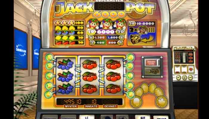 Jackpot 6000 fruktautomat